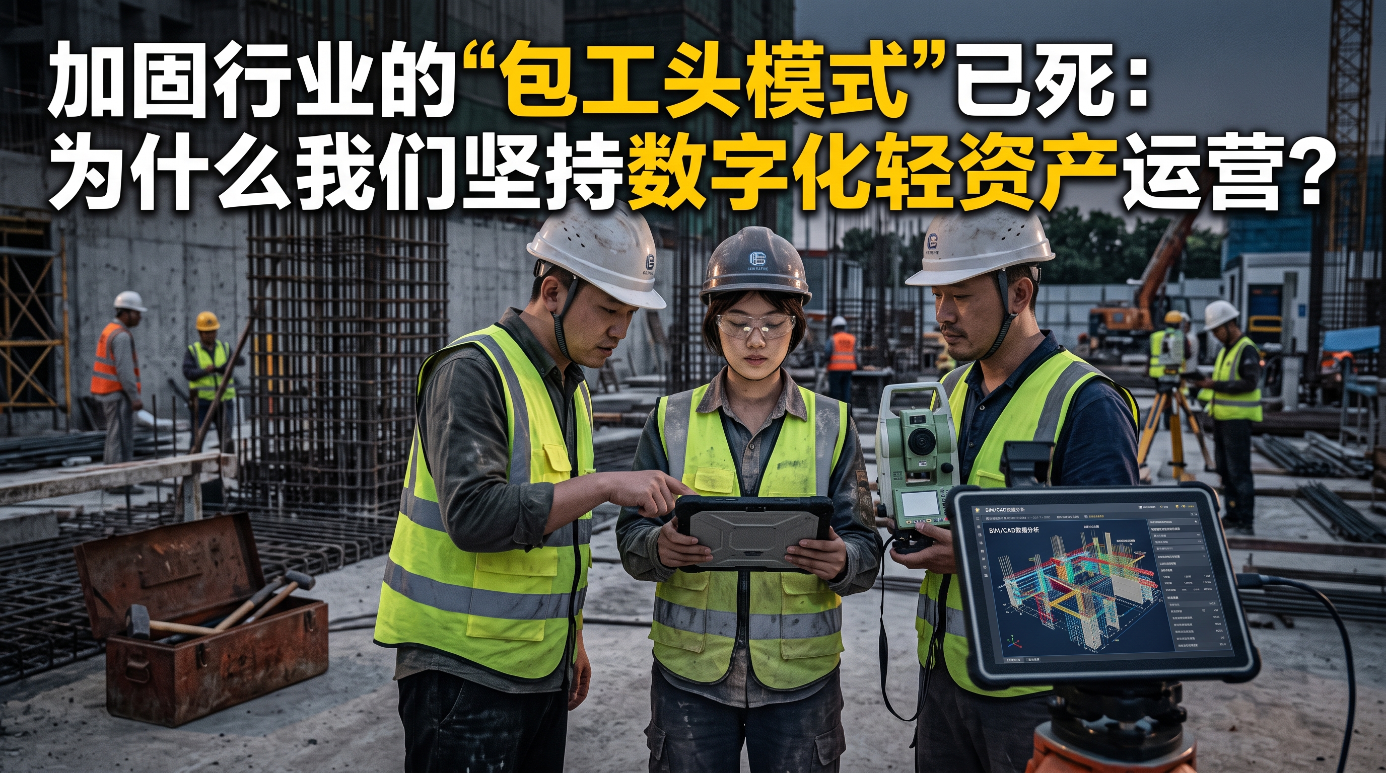 加固行业的“包工头模式”已死：为什么我们坚持数字化轻资产运营？